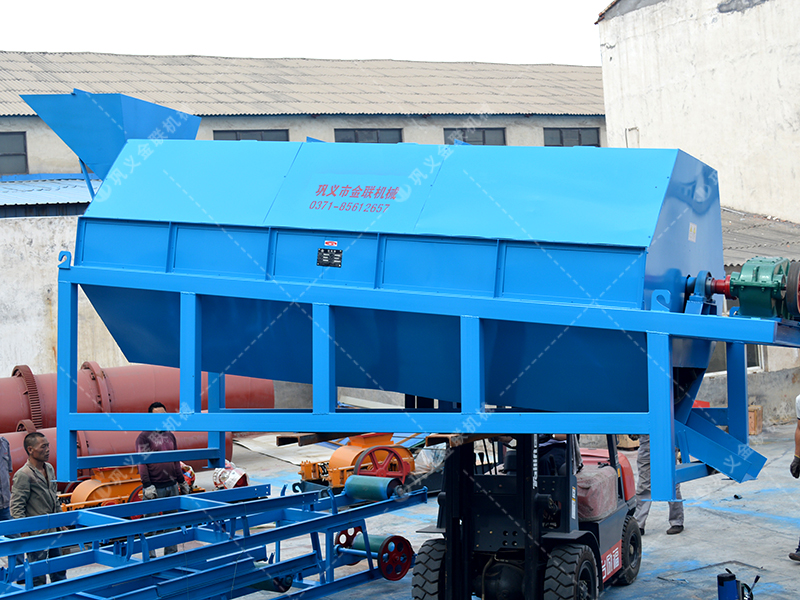 GTS1845重型無軸滾筒篩沙機發(fā)貨圖片_發(fā)往河南周口